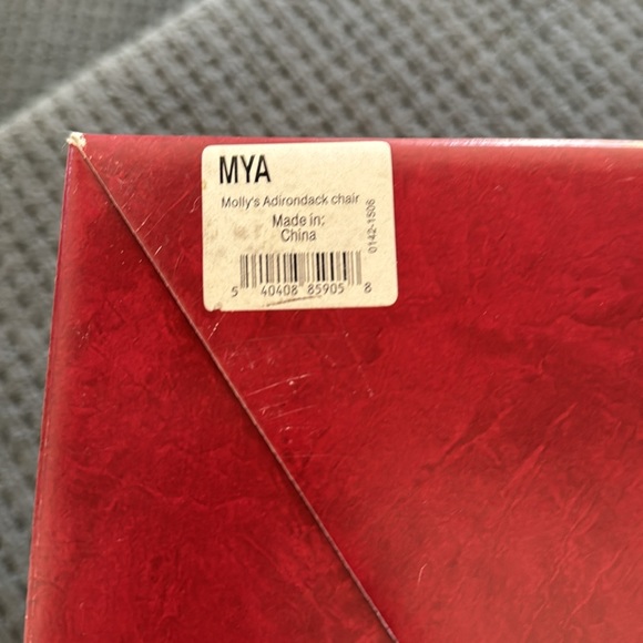 American Girl Doll Adirondack Chair With Box Cannot Be Bundled - Picture 4 of 4